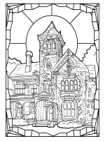 A coloring page of the spiderwick chronicles